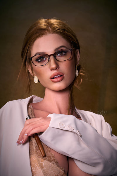 Bianca – Die „Hot Nerd“ Ikone R17 Hyperrealistische Silikon Sexpuppe
