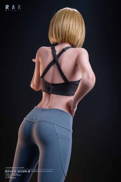 IDOL003 1/2 Ella Anime Silikon Figur Android 18