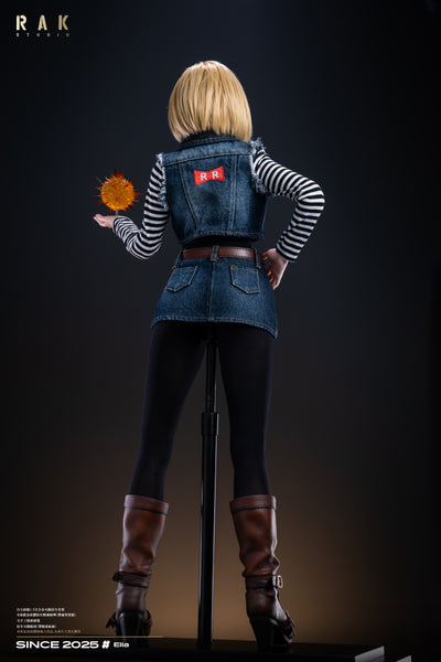 IDOL003 1/2 Ella Anime Silicone Figure Android 18