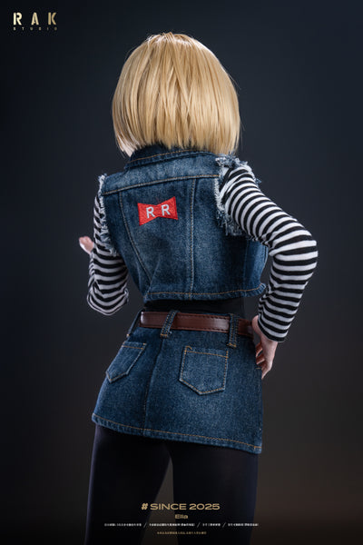 IDOL003 1/2 Ella Anime Silicone Figure Android 18