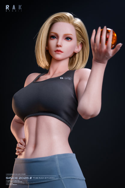 IDOL003 1/2 Ella Anime Silikon Figur Android 18